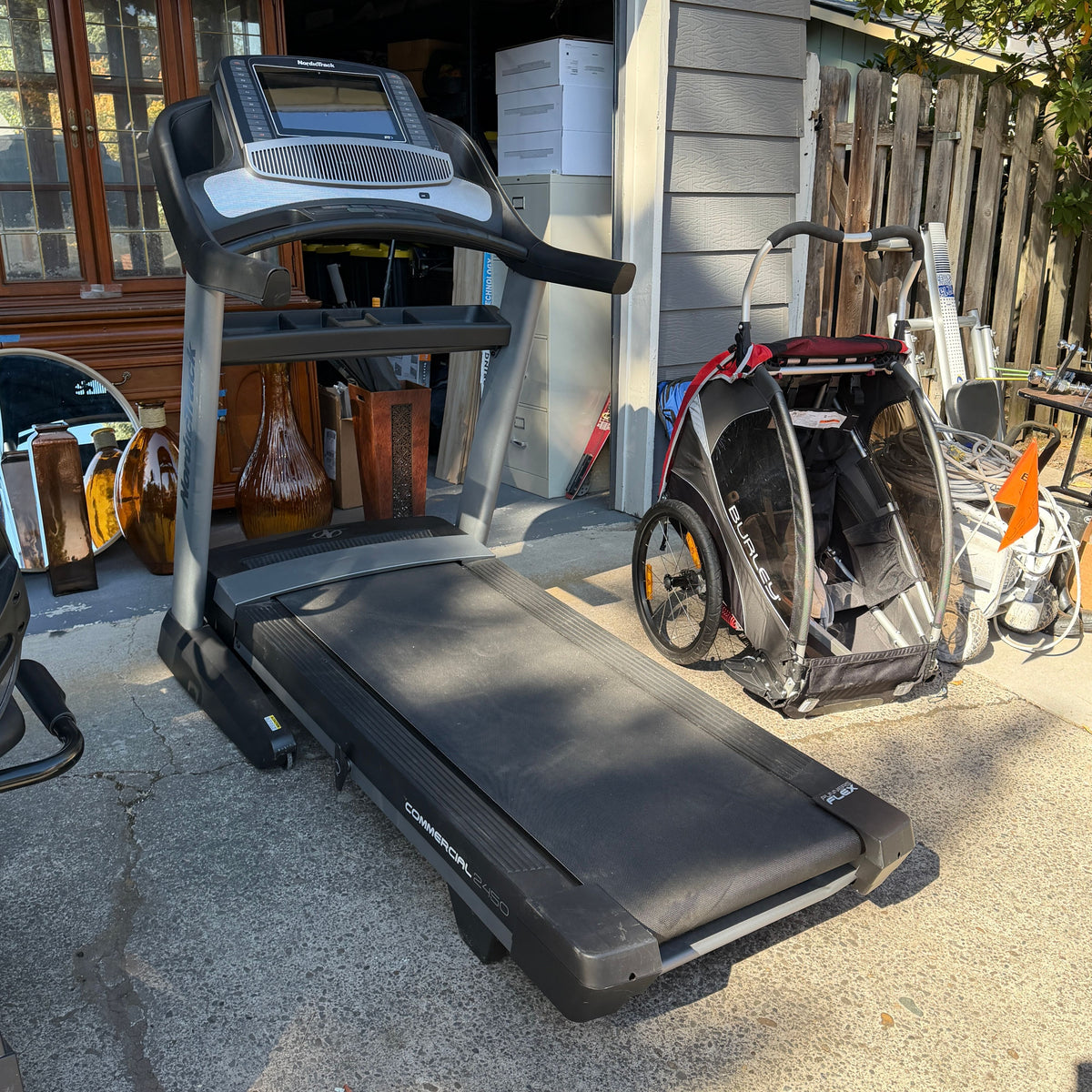 NordicTrack Commercial 2450 Treadmill with Pivoting Touchscreen Console - Image 1